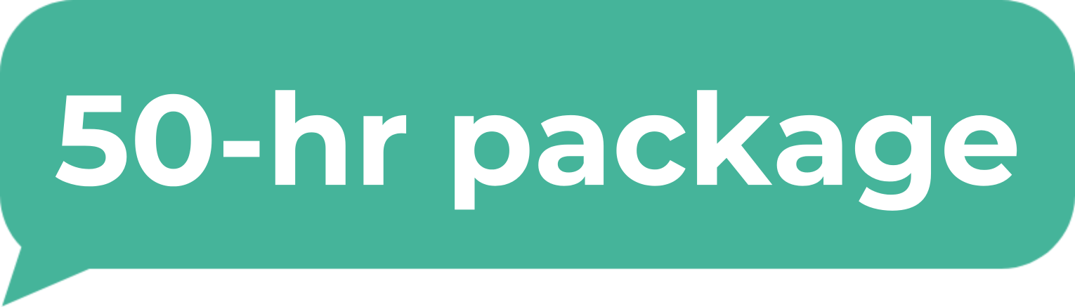 50 hour package to learn hebrew